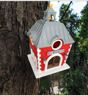 3D Printed Birdhouse - Fire Station